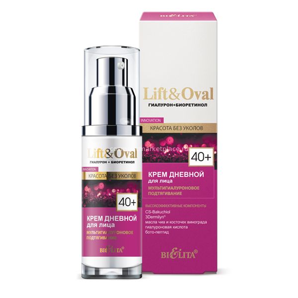Крем дневной для лица Lift&Oval 40+, 50мл