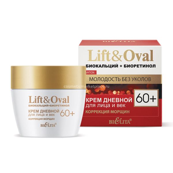 Крем дневной для лица и век, Lift&Oval 60+, 50мл