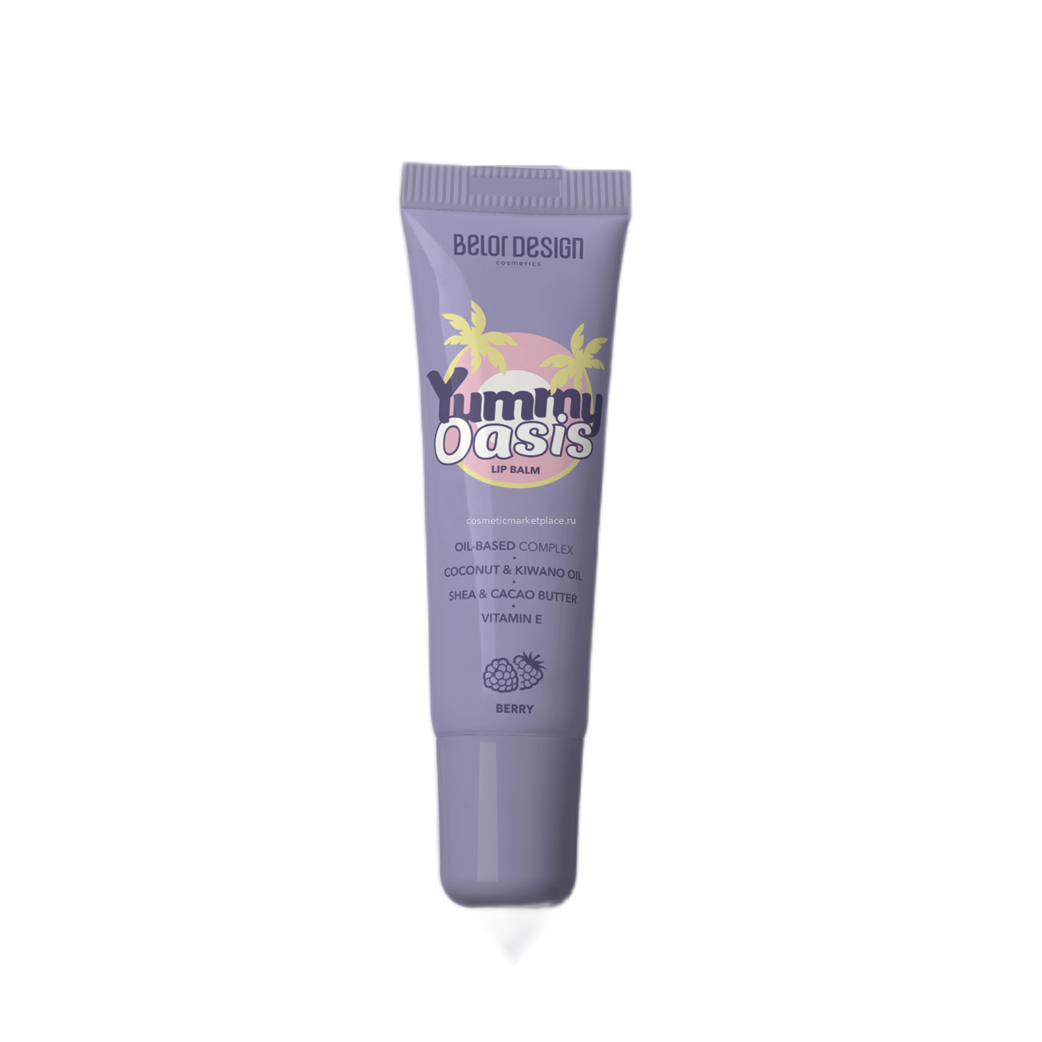 Бальзам для губ Yummy Oasis Berry, Belor Design, 10.5г