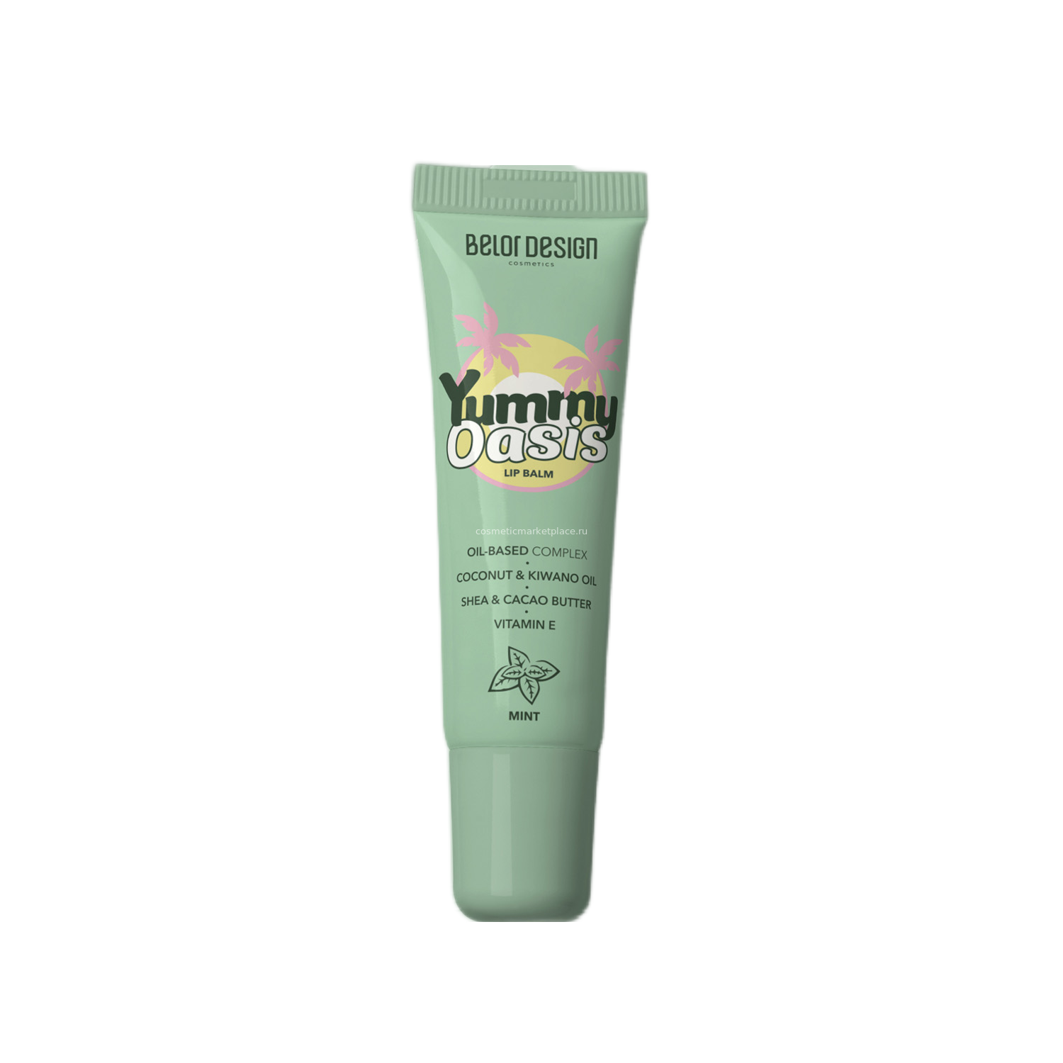 Бальзам для губ Yummy Oasis Mint, Belor Design, 10.5г