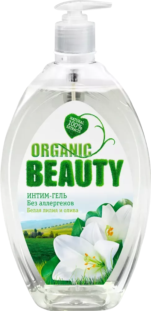 Organic Beauty Интим-Гель белая Лилия и Олива (500мл).8 /арт-12482/