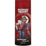 Atomic Heart для мужчин Шампунь-гель тонизирующий 2в1 (400мл).6 /98109/