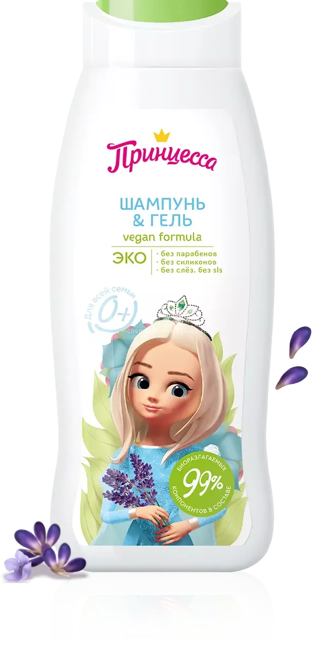 Принцесса ЭКО Шампунь-Гель детский 