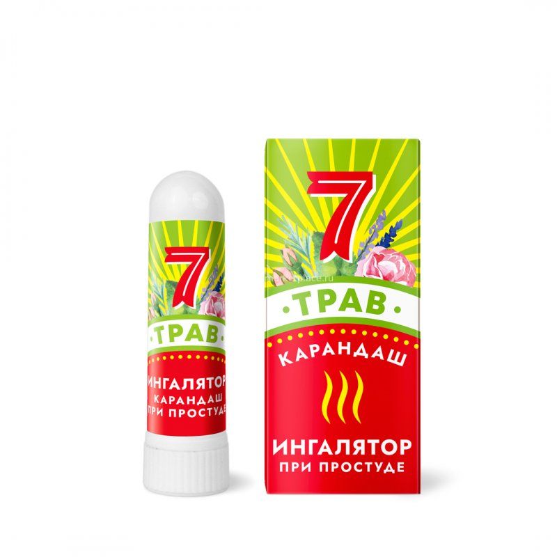 Ингалятор - карандаш При простуде 7 Трав